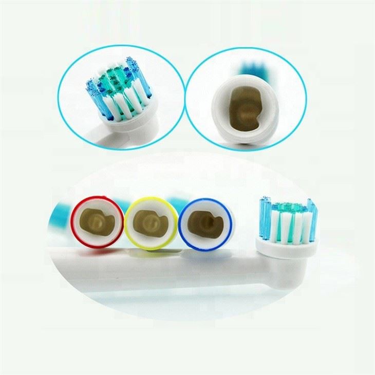 Cabeça de escova de dentes rotativa