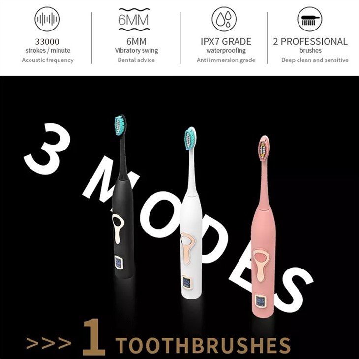 Escova de dentes elétrica para Sonic