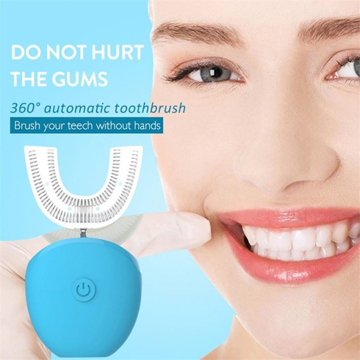 Escova de dentes automática em forma de U