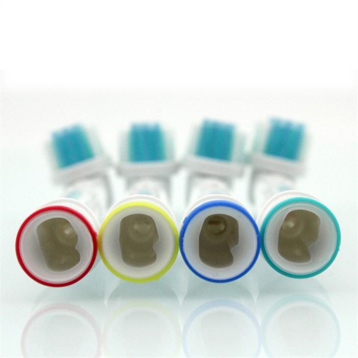 Cabeça de escova de dentes rotativa