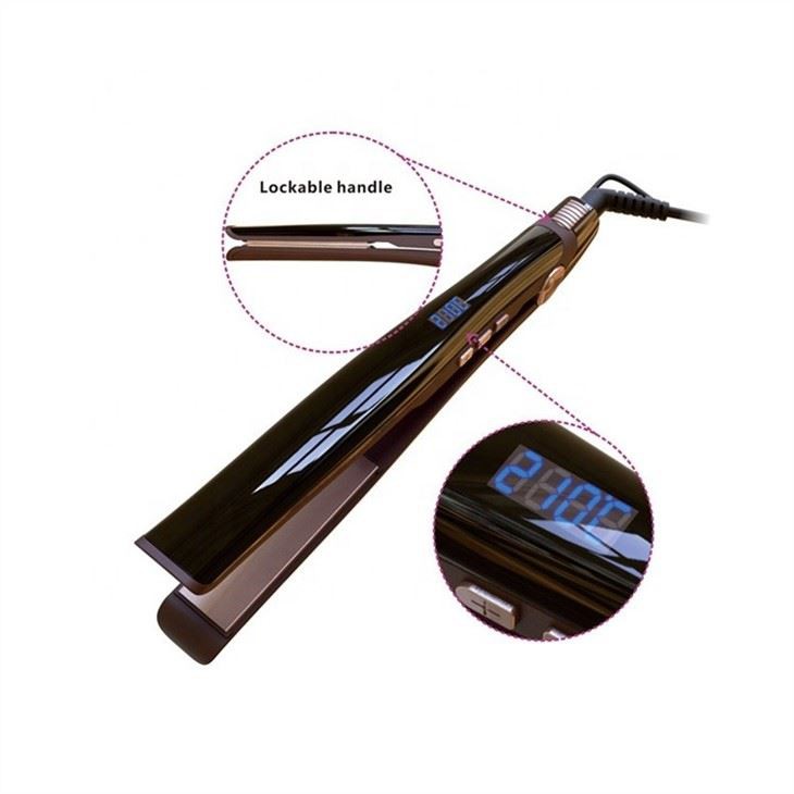 Alisador de cabelo cerâmico LED